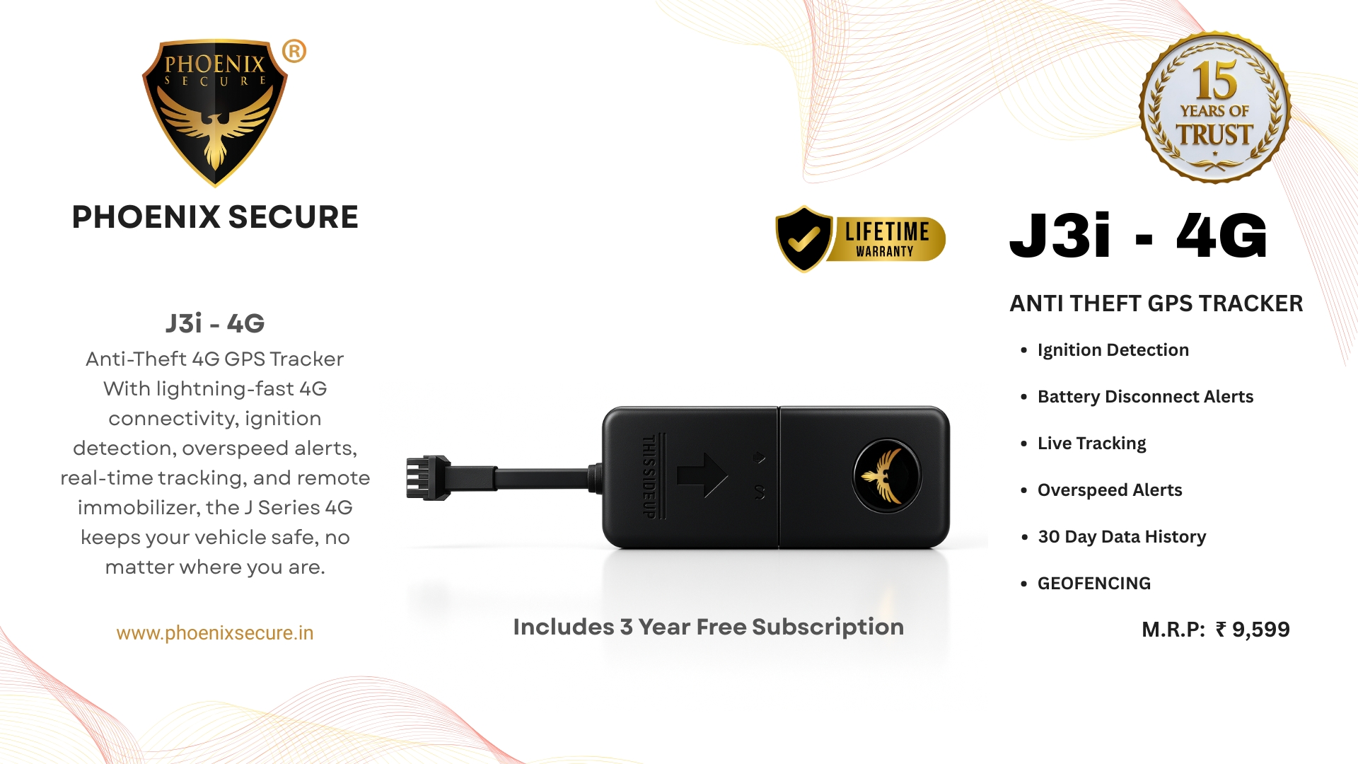 J3i-4G tracker for fleets with longer bundled subscription